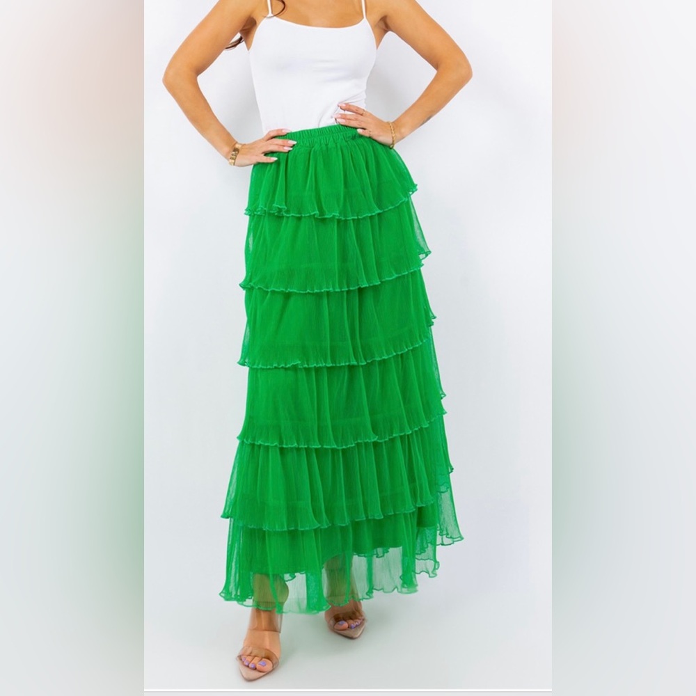 Ruffles Maxi skirt